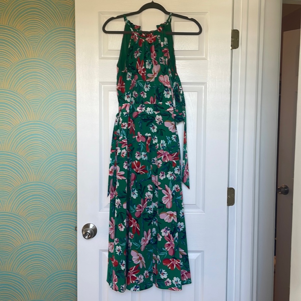 Eliza J Floral Midi